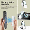 Tech-Protect MagMat MagSafe Apple iPhone 16 hoesje, mat zwart