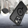 Tech-Protect MagMat MagSafe Apple iPhone 16 Pro Max hoesje, mat zwart