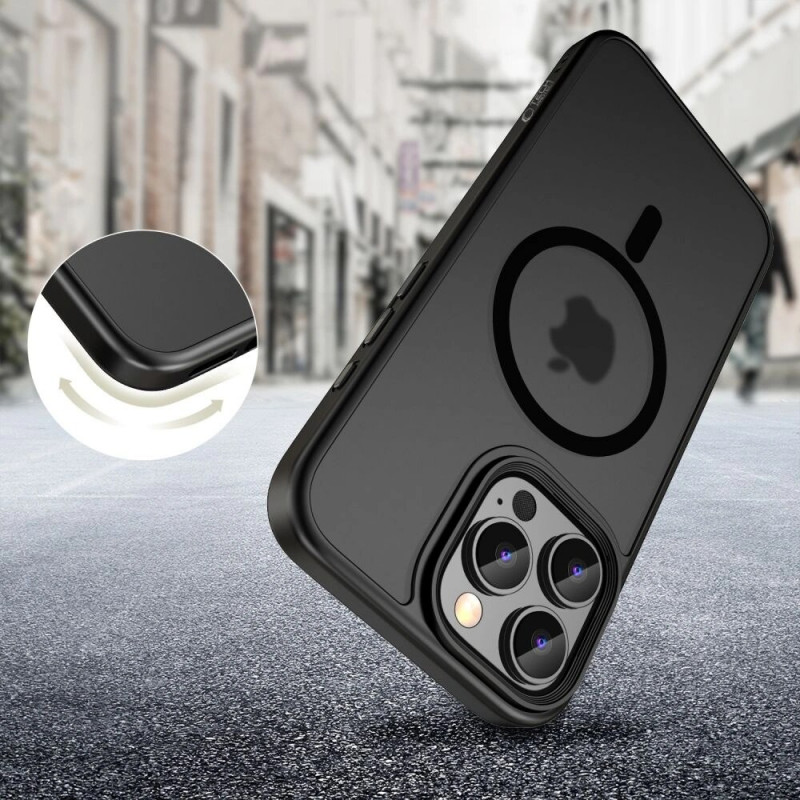 Tech-Protect MagMat MagSafe Apple iPhone 16 Pro Max hoesje, mat zwart