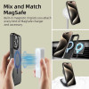 Tech-Protect MagMat MagSafe Apple iPhone 16 Pro hoesje, mat zwart