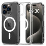 Tech-Protect Flexair Hybrid MagSafe-hoesje voor Apple iPhone 16 Pro, transparant