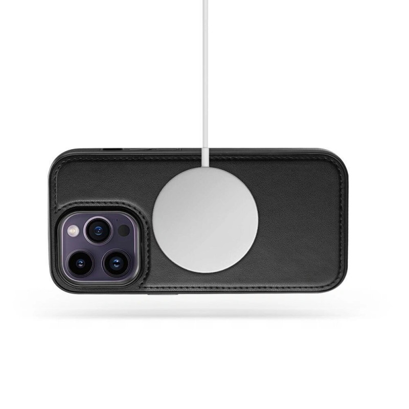 Tech-Protect Wallet MagSafe-hoesje voor Apple iPhone 16, zwart