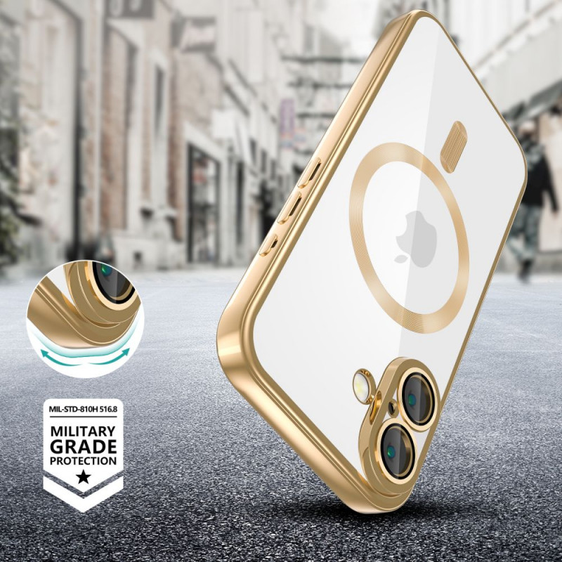 Tech-Protect MagFlex MagSafe-hoesje voor Apple iPhone 16, glanzend goud