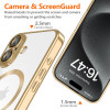 Tech-Protect MagFlex MagSafe-hoesje voor Apple iPhone 16, glanzend goud