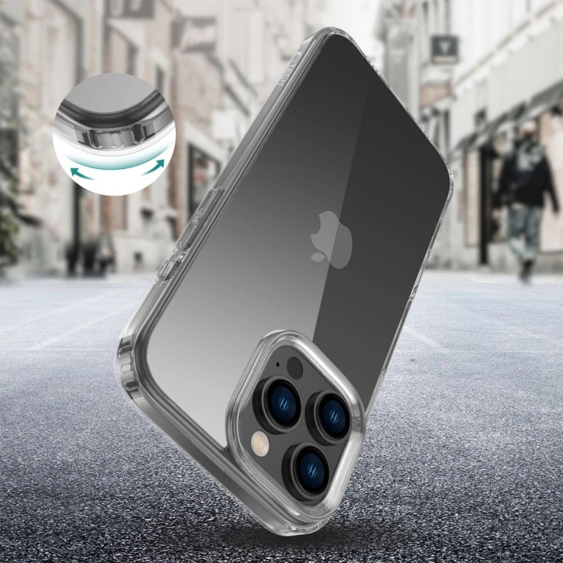 Tech-Protect Flexair Hybrid hoesje voor Apple iPhone 16 Pro Max, transparant
