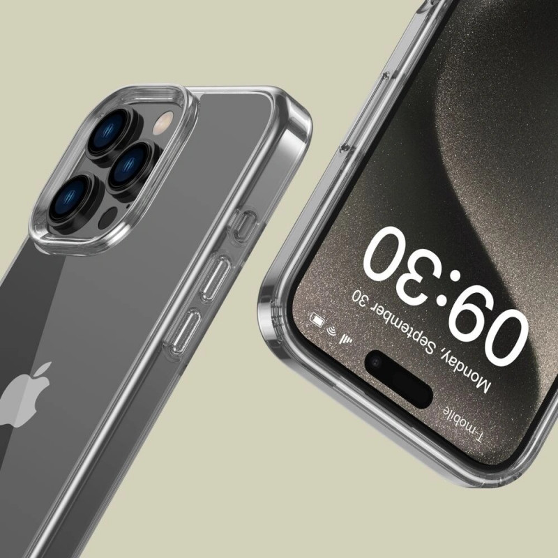 Tech-Protect Flexair Hybrid hoesje voor Apple iPhone 16 Pro Max, transparant