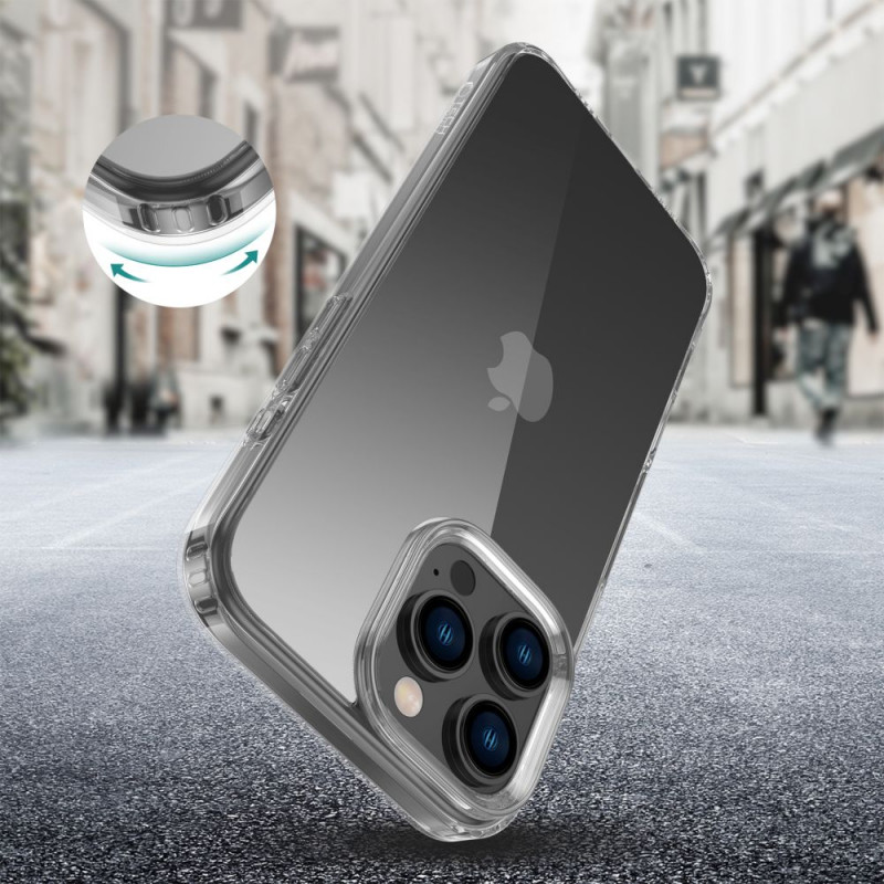 Tech-Protect Flexair Hybrid hoesje voor Apple iPhone 16 Pro Max, transparant