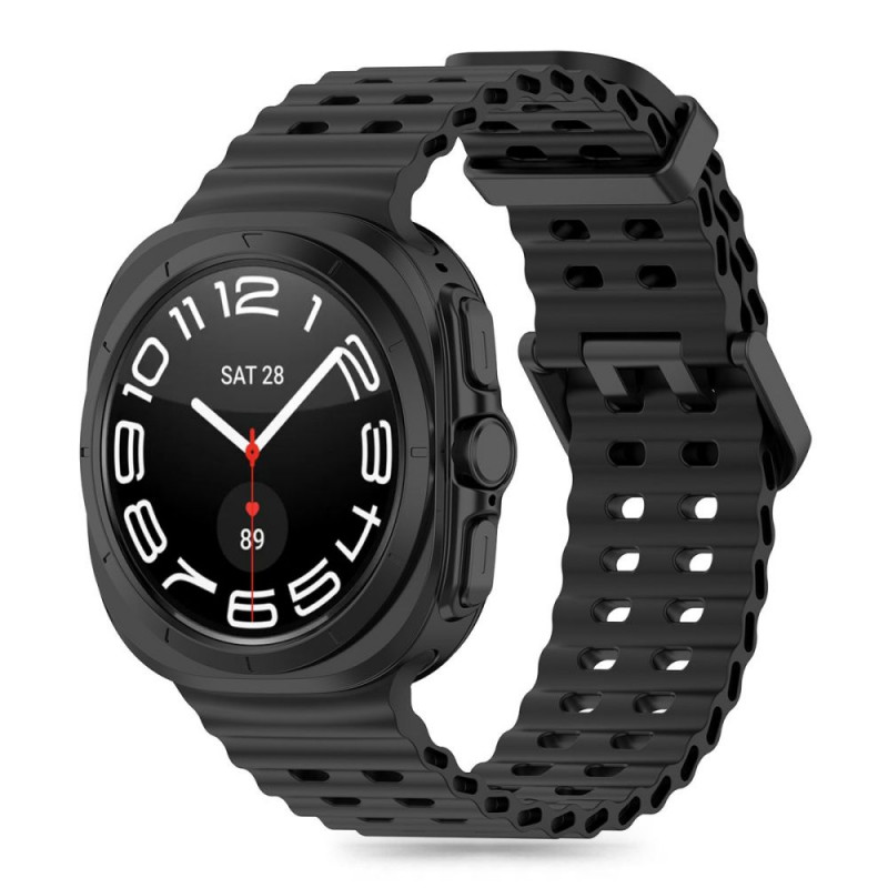Tech-Protect IconBand Pro-band voor Samsung Galaxy Watch Ultra 1 / 2, 47 mm, zwart