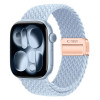 Tech-Protect Nylonmag band voor Apple Watch 4/5/6/7/8/9/SE/10, 38/40/41/42 mm, lichtblauw