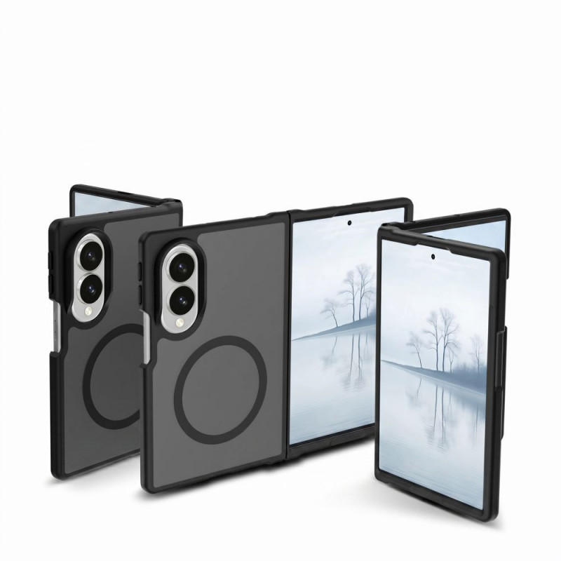 Tech-Protect Magmat MagSafe-hoesje voor Samsung Galaxy Z Fold 8, mat zwart