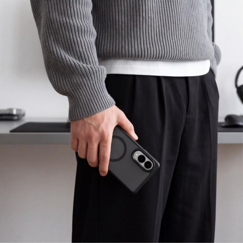 Tech-Protect Magmat MagSafe-hoesje voor Samsung Galaxy Z Fold 8, mat zwart
