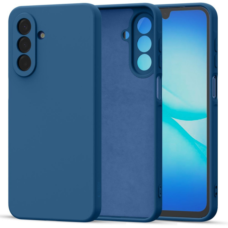 Tech-Protect Icon siliconenhoesje voor Samsung Galaxy A17 / A18 4G / 5G, marineblauw (THP4715)