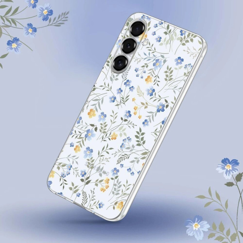 Tech-Protect FlexAir-hoesje voor Xiaomi Redmi 15C / Poco C85 (173 mm), madeliefjes met bladeren