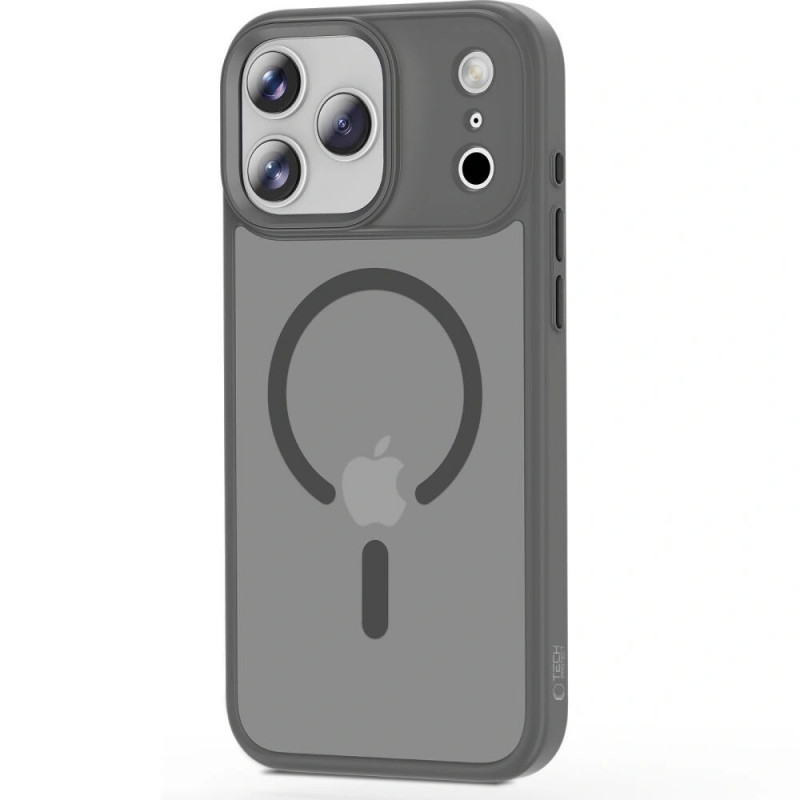 Tech-Protect Magmat MagSafe-hoesje voor Apple iPhone 17 Pro, mat crayongrijs