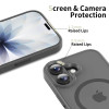 Tech-Protect Magmat MagSafe-hoesje THP4950 voor Apple iPhone 17, mat crayongrijs