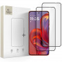 Tech-Protect Glass Fit+ gehard glas voor Motorola Edge 50 Neo / 60 Neo, zwart (2 st.)