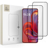 Tech-Protect Glass Fit+ gehard glas voor Motorola Edge 50 Neo / 60 Neo, zwart (2 st.)