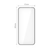Tech-Protect Glass Fit+ gehard glas voor Motorola Edge 50 Neo / 60 Neo, zwart (2 st.)
