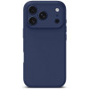 Tech-Protect Silicone MagSafe-hoesje voor Apple iPhone 17 Pro, Deep Blue