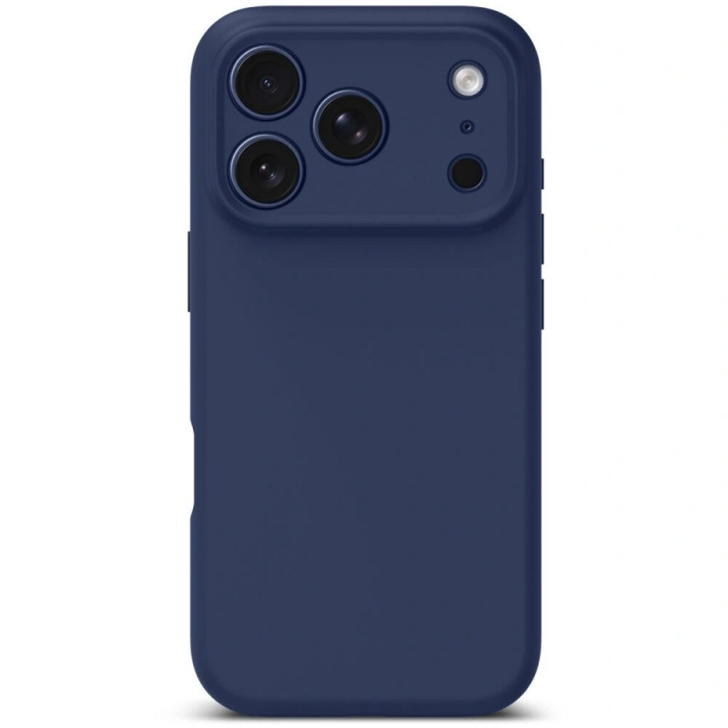 Tech-Protect Silicone MagSafe-hoesje voor Apple iPhone 17 Pro, Deep Blue