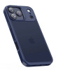 Tech-Protect Magmat hoesje voor Apple iPhone 17 Pro, mat mat diepblauw