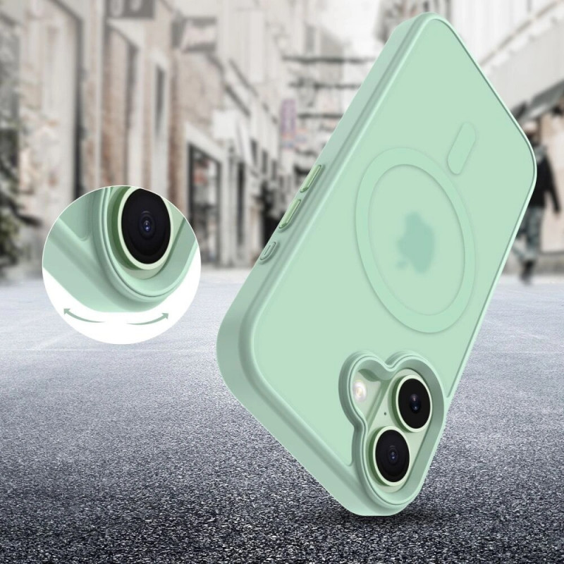 Tech-Protect MagMat MagSafe-hoesje voor Apple iPhone 17, mat salie