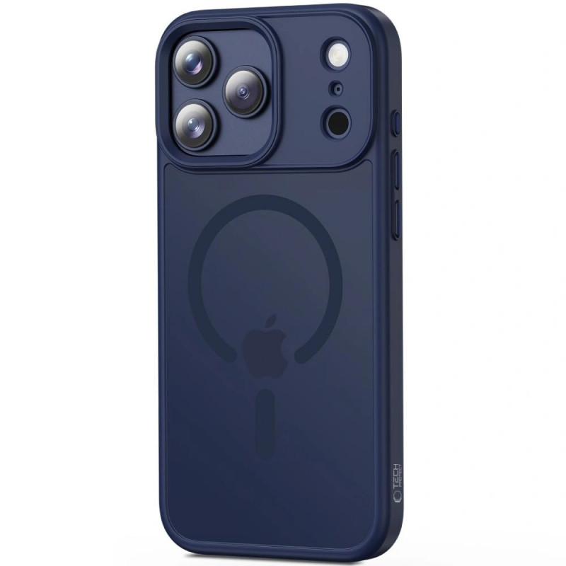 Tech-Protect Magmat MagSafe-hoesje voor Apple iPhone 17 Pro, mat deep blue