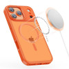 Tech-Protect Magmat MagSafe-hoesje voor Apple iPhone 17 Pro Max, mat cosmetisch oranje