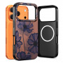 Tech-Protect Lamano MagSafe-hoesje voor Apple iPhone 17 Pro Max, Velvet Night, bruin