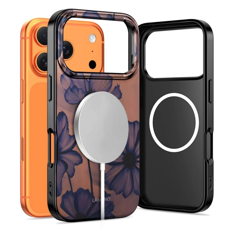 Tech-Protect Lamano MagSafe-hoesje voor Apple iPhone 17 Pro Max, Velvet Night, bruin