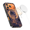 Tech-Protect Lamano MagSafe-hoesje voor Apple iPhone 17 Pro Max, Velvet Night, bruin