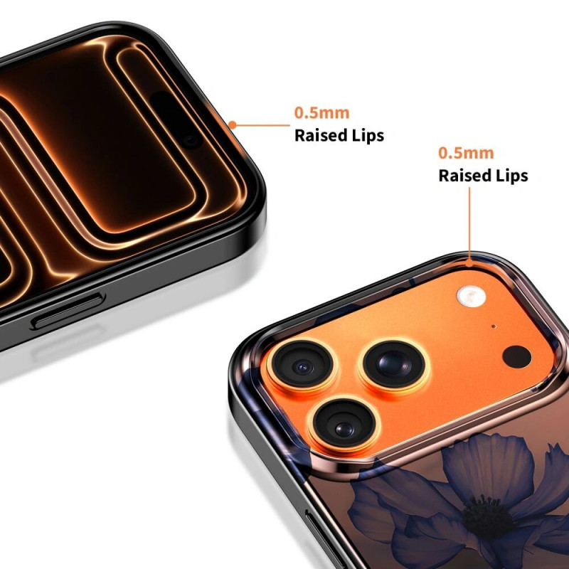 Tech-Protect Lamano MagSafe-hoesje voor Apple iPhone 17 Pro Max, Velvet Night, bruin