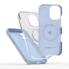 Tech-Protect Siliconen MagSafe-hoesje voor Apple iPhone 17, mistblauw