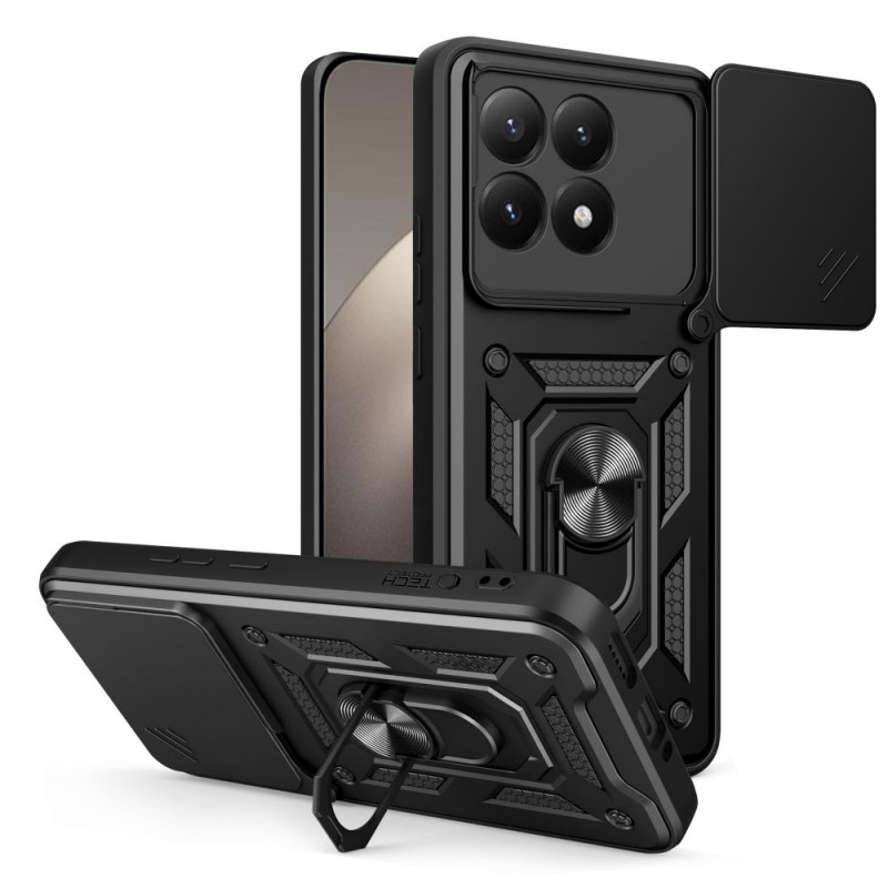 Tech-Protect CamShield Pro-hoesje voor Xiaomi 15T, zwart
