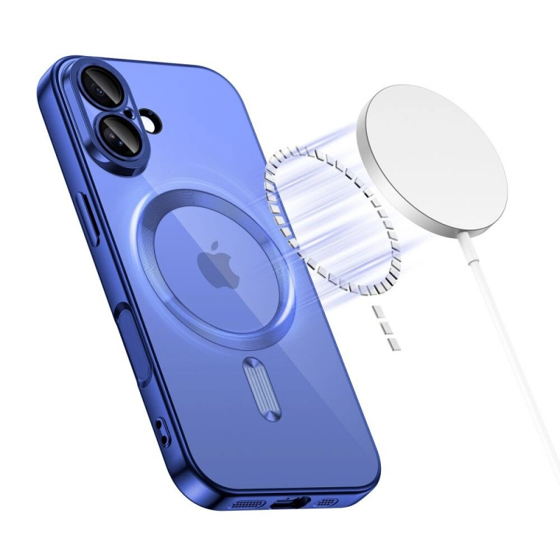 Tech-Protect MagFlex MagSafe-hoesje voor Apple iPhone 17, glanzend mistblauw