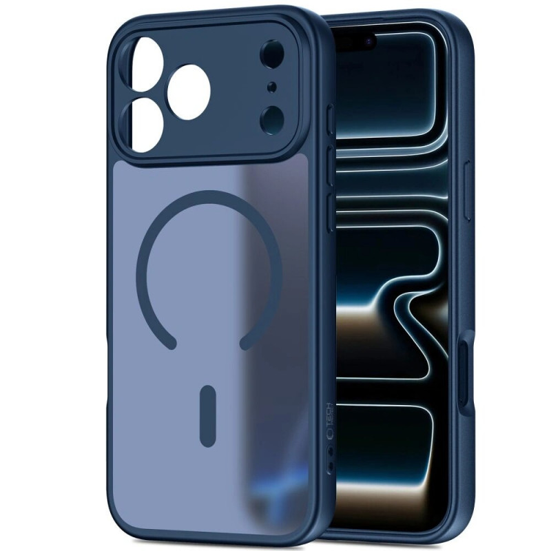 Tech-Protect BasicMag MagSafe-hoesje voor Apple iPhone 17 Pro, mat Deep Blue