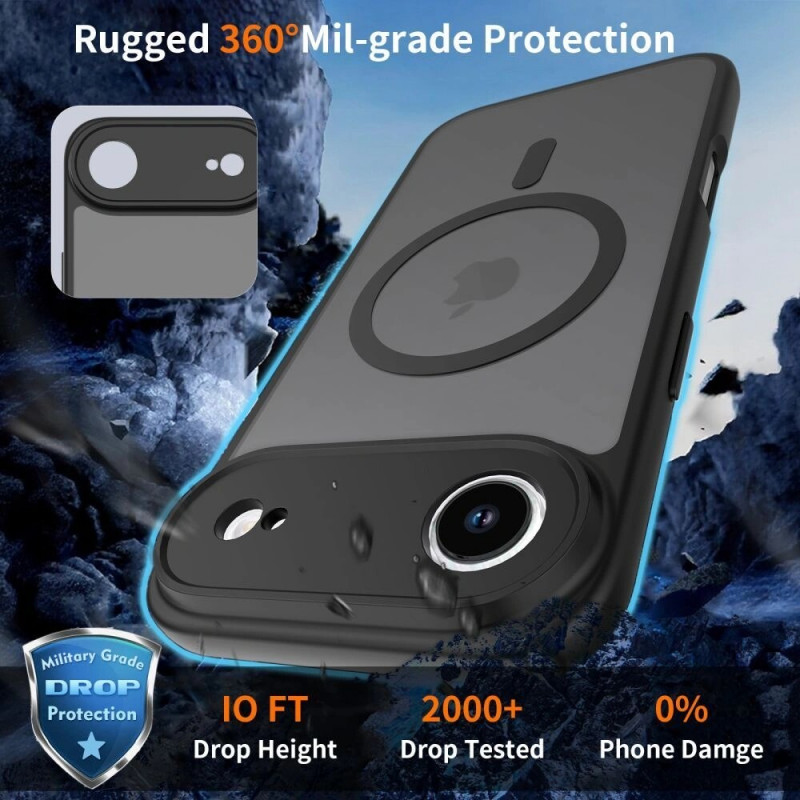 Tech-Protect BasicMag MagSafe-hoesje voor Apple iPhone 17 Pro, mat cosmic orange
