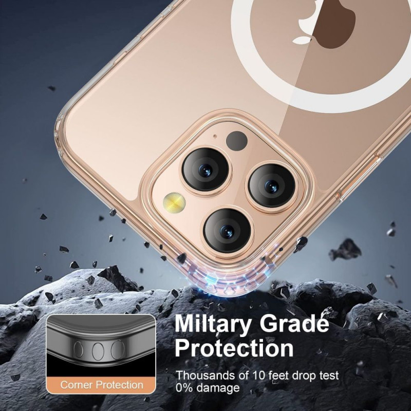 Tech-Protect TP Flex MagSafe-hoesje voor Apple iPhone 16 Pro Max, transparant