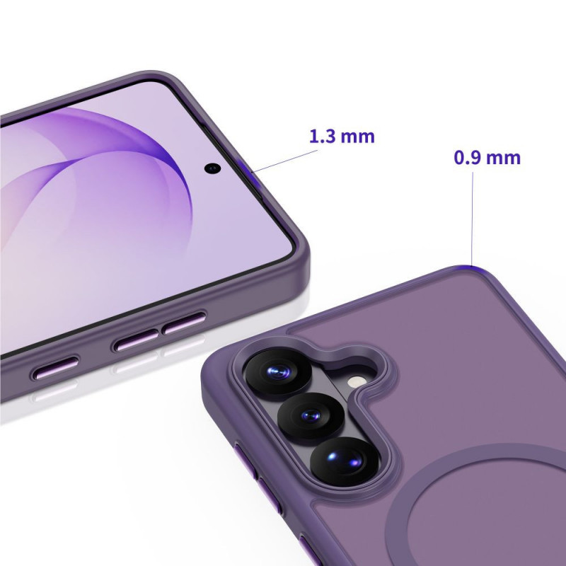 Tech-Protect Magmat MagSafe-hoesje voor Samsung Galaxy S26, mat kobaltpaars