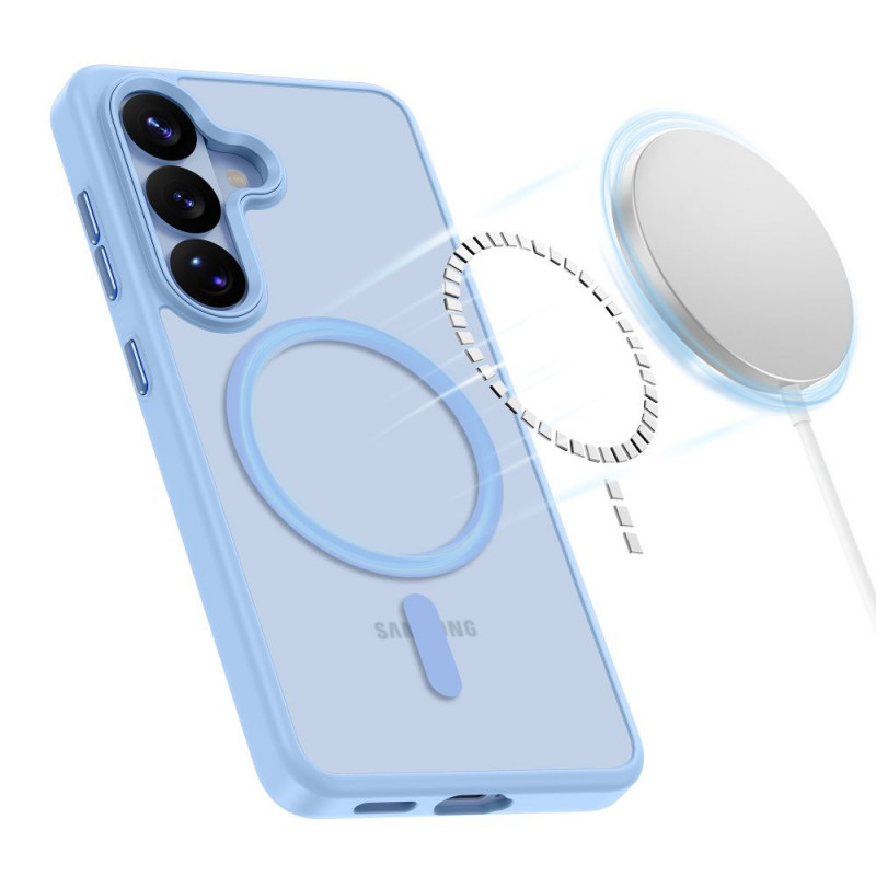 Tech-Protect Magmat MagSafe-hoesje voor Samsung Galaxy S26, mat hemelsblauw