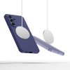 Tech-Protect silicone MagSafe-hoesje voor Samsung Galaxy S26, Cobalt Violet