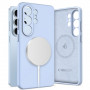 Tech-Protect Siliconen MagSafe-hoesje voor Samsung Galaxy S26 Ultra, hemelsblauw