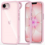 Tech-Protect Magmat-hoesje voor Apple iPhone 16e / 17e, zachtroze/transparant