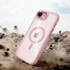 Tech-Protect Magmat MagSafe-hoesje voor Apple iPhone 16e / 17e, zachtroze/transparant