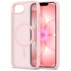 Tech-Protect BasicMag MagSafe-hoesje voor Apple iPhone 16e / 17e, mat zachtroze
