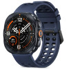 Tech-Protect Siliconen Air-band voor Samsung Galaxy Watch Ultra 1 / 2 (2024-2026) 47 mm, marineblauw