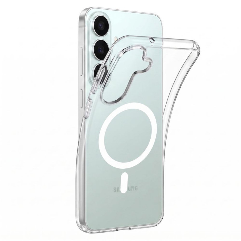 Tech-Protect Flexair Hybrid MagSafe-hoesje Samsung Galaxy S26 FE transparant