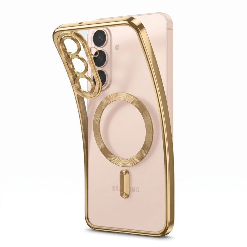 Tech-Protect MagFlex MagSafe-hoesje Samsung Galaxy S26 FE glanzend goud