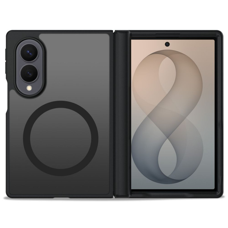 Tech-Protect MagPeak MagSafe-hoesje Samsung Galaxy Z Fold 8 mat zwart