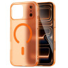 Tech-Protect Magslim MagSafe-hoesje Apple iPhone 17 Pro mat kosmisch oranje
